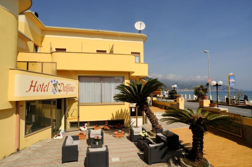 Hotel Delfino Laigueglia Exterior foto